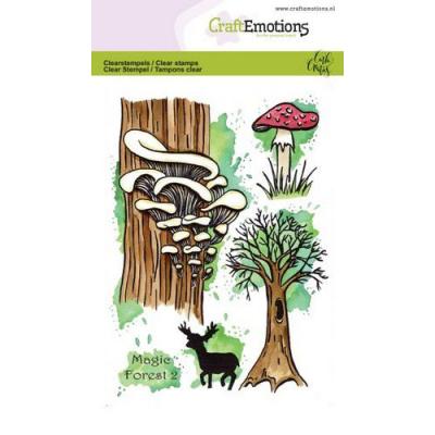 CraftEmotions Clear Stamps - Magic Forest 2